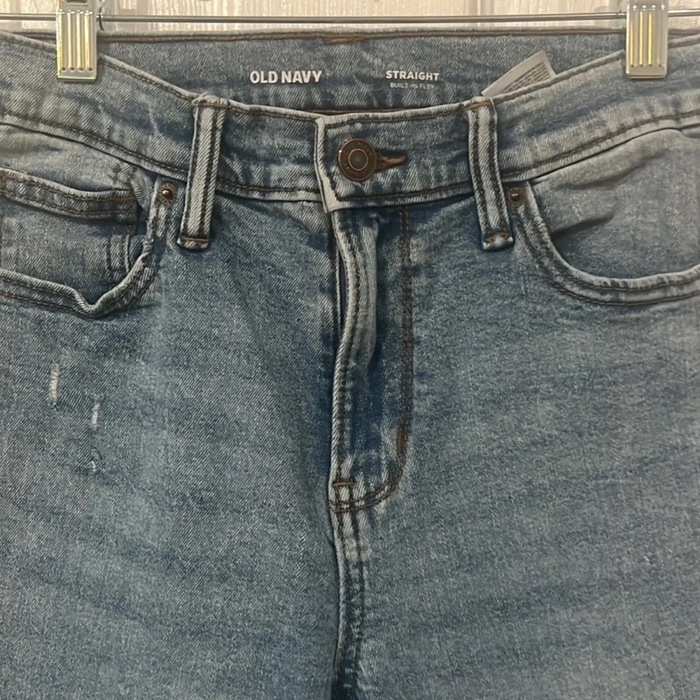 Old Navy Boys Built In Flex Straight Jeans